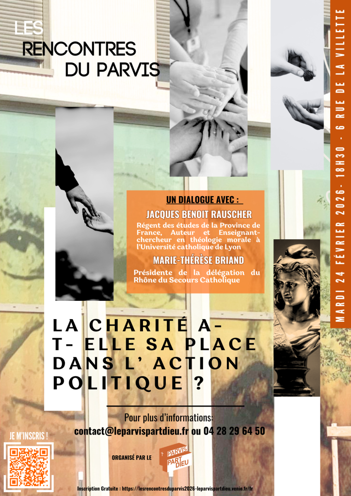 🎙️ Le Parvis Part-Dieu vous invite à la deuxième des trois « Rencontres du Parvis » proposées à l’approche des prochaines échéances électorales✨️